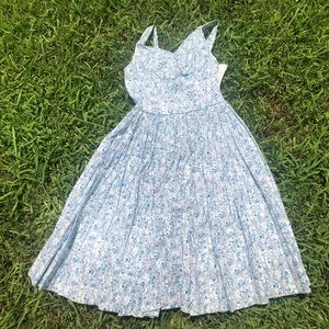 Light Blue Floral Sundress